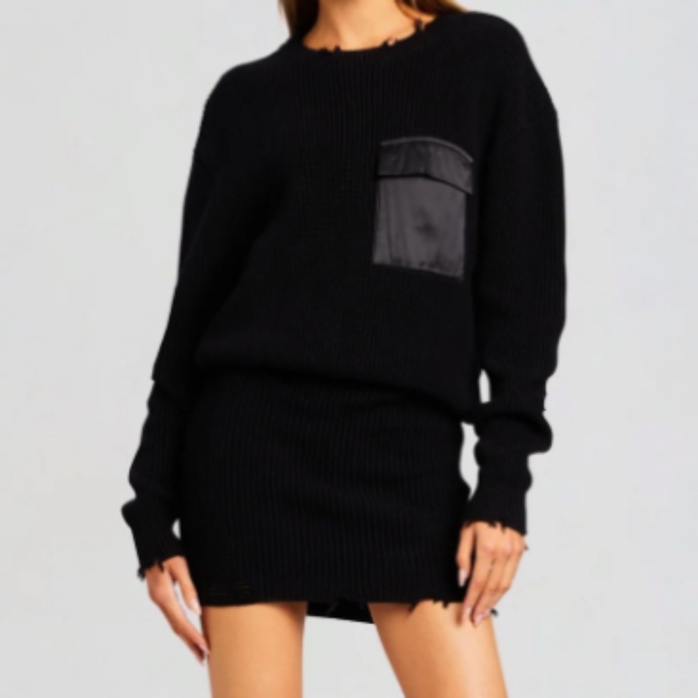 Stylish sweater dress